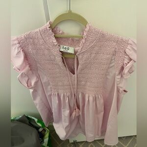 Sea New York pink blouse